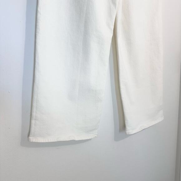 NWT Madewell The Petite Perfect Vintage Wide-Leg Crop Jean | Tile White | SZ 31P - Picture 9 of 12